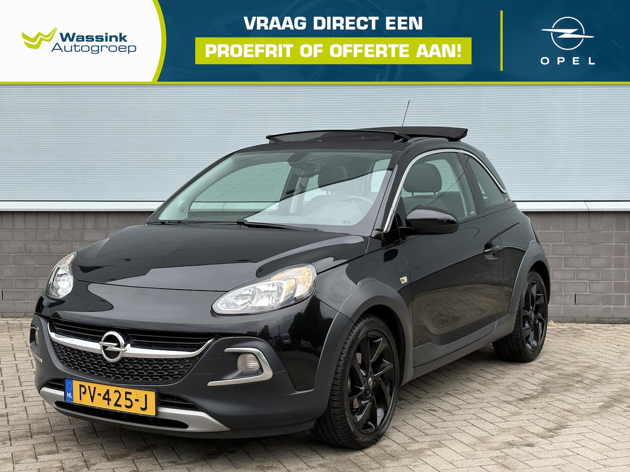 Opel ADAM - 1.0 Turbo Rocks | Cabrio | Volledig Onderhouden | Stoel- en Stuurwielverwarming | Citystee - AutoWereld.nl