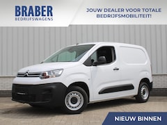 Citroën Berlingo - 1.5 BlueHDi 100 S&S L1 | 2 zits | Airco | Cruise | Bluetooth | Houten vloer |