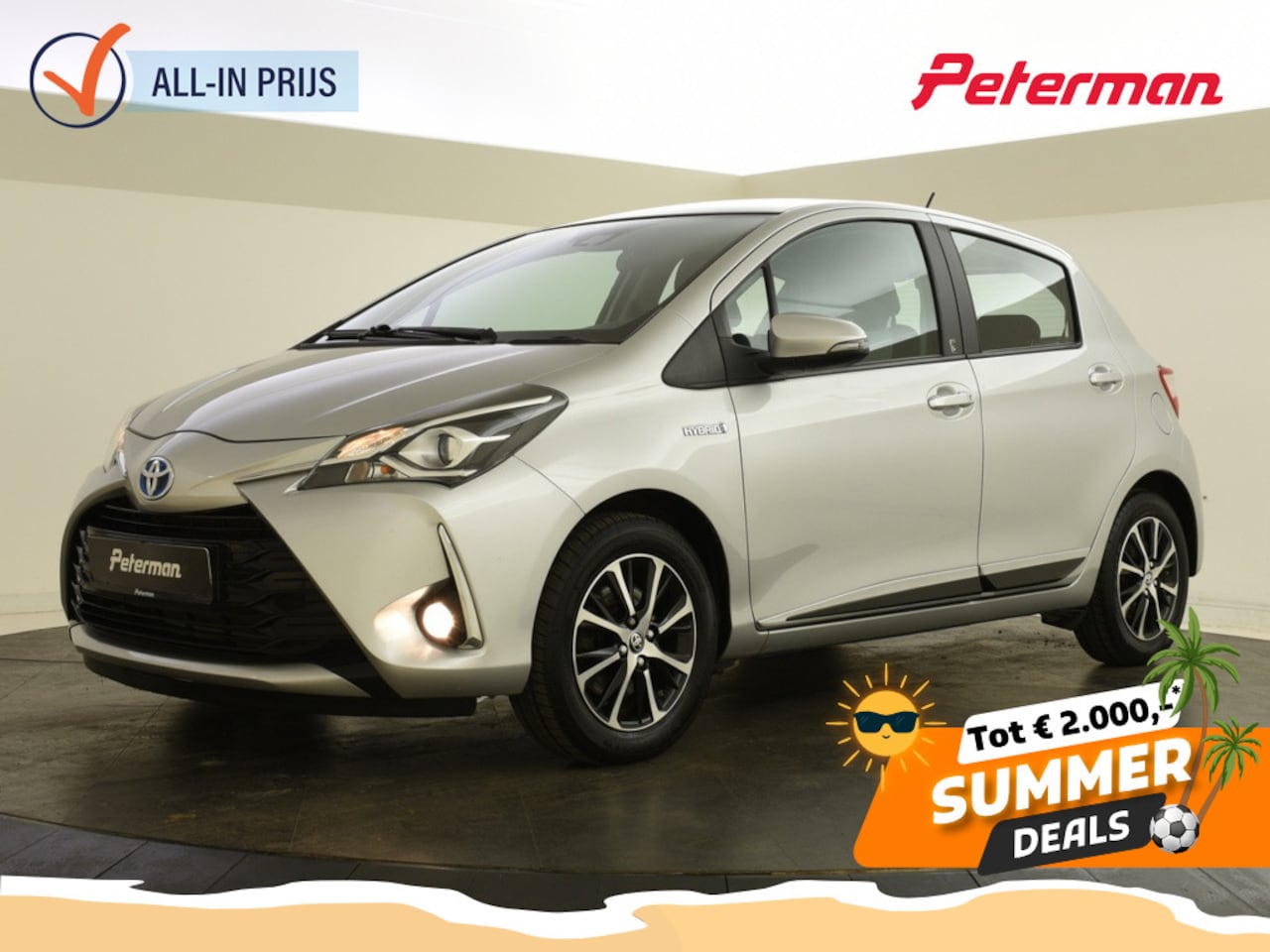 Toyota Yaris - 1.5 Hybrid Design | Stoelverw. | Camera | Bluetooth | - AutoWereld.nl