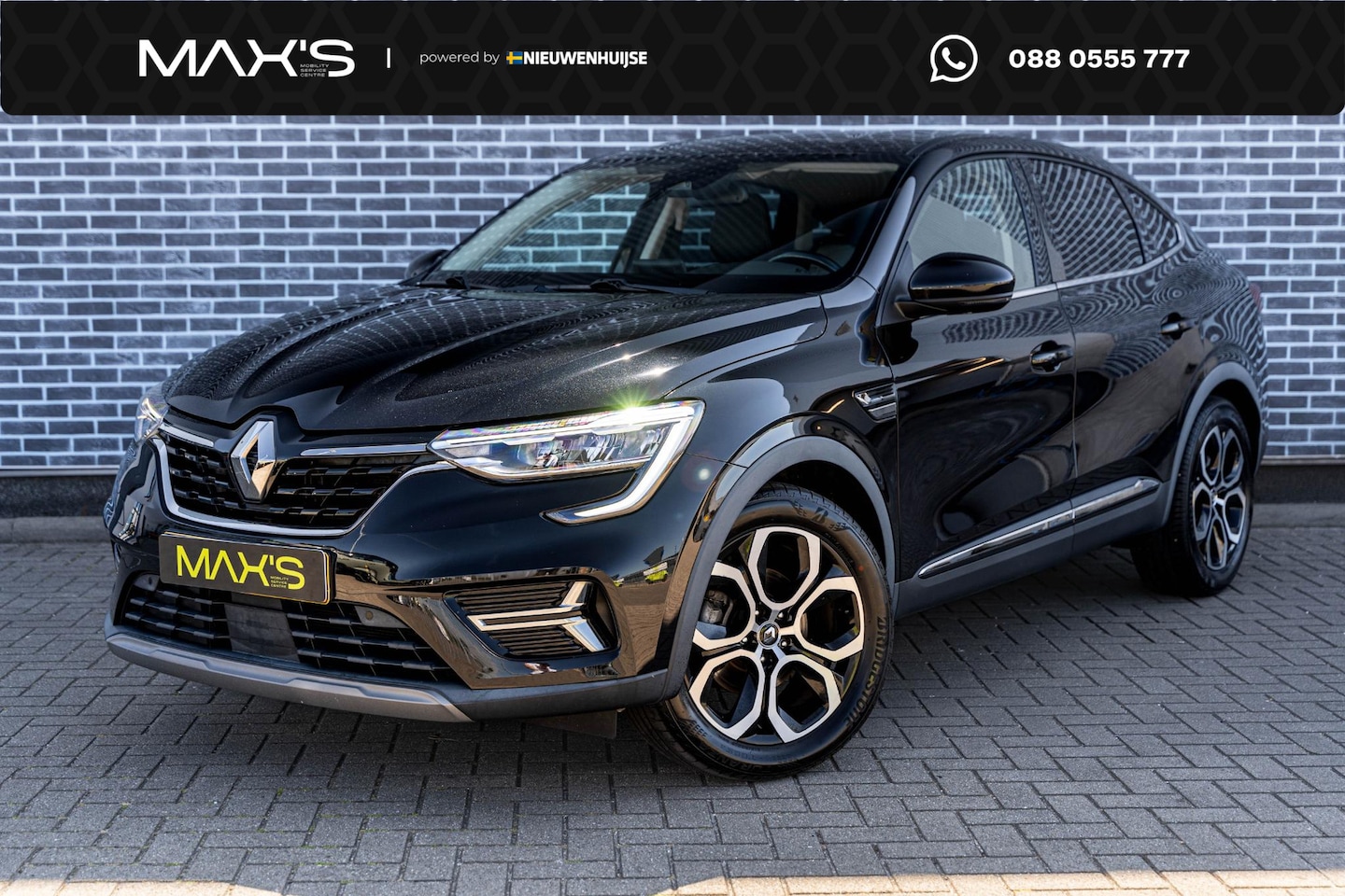 Renault Arkana - 1.6 E-Tech Hybrid 145 Intens | Trekhaak | Lederen Bekleding | Stoelverwarming | Elektrisch - AutoWereld.nl