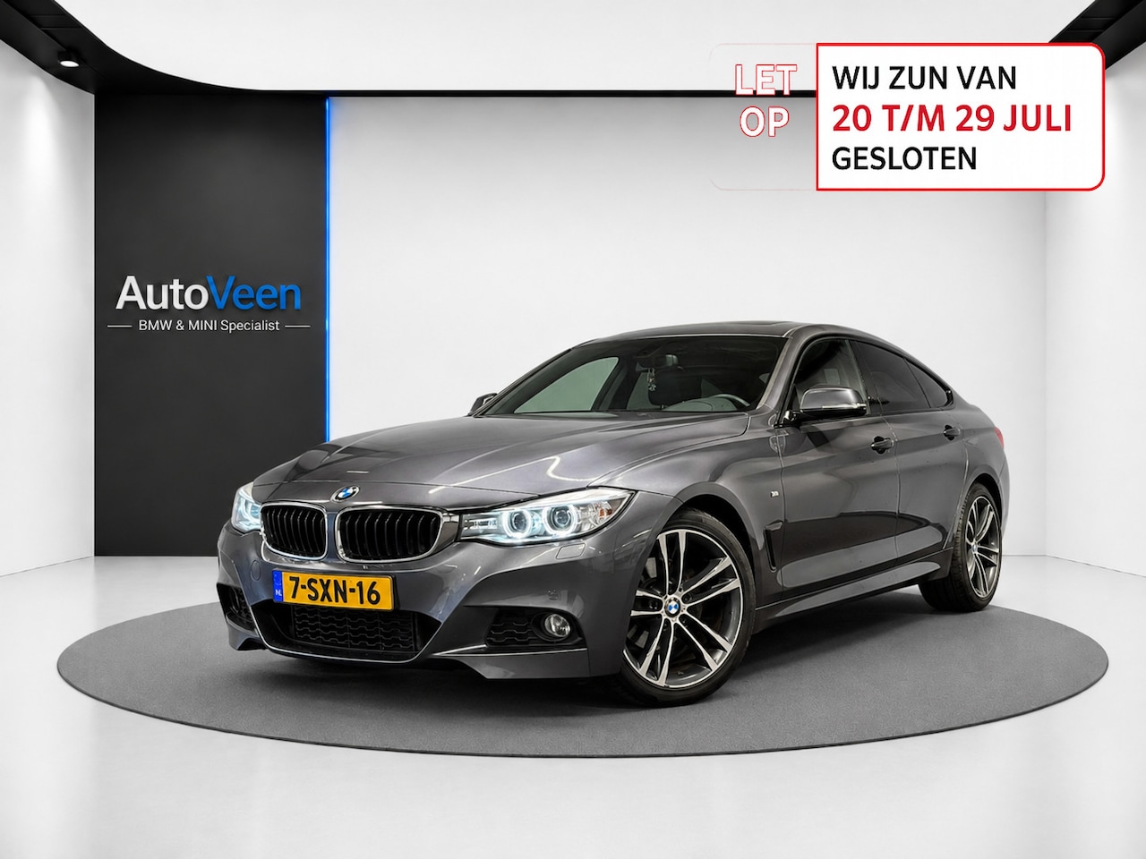BMW 3-serie Gran Turismo - 320i High Executive (M-SPORT, PANO, LEDER, NAVI, DEALER ONDERHOUDEN) - AutoWereld.nl