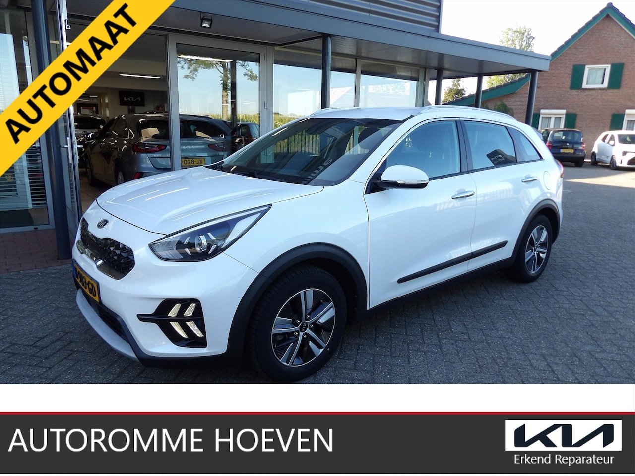 Kia Niro - 1.6 Hybrid AUTOMAAT DynamicLine Org. Ned. trekhaak - AutoWereld.nl