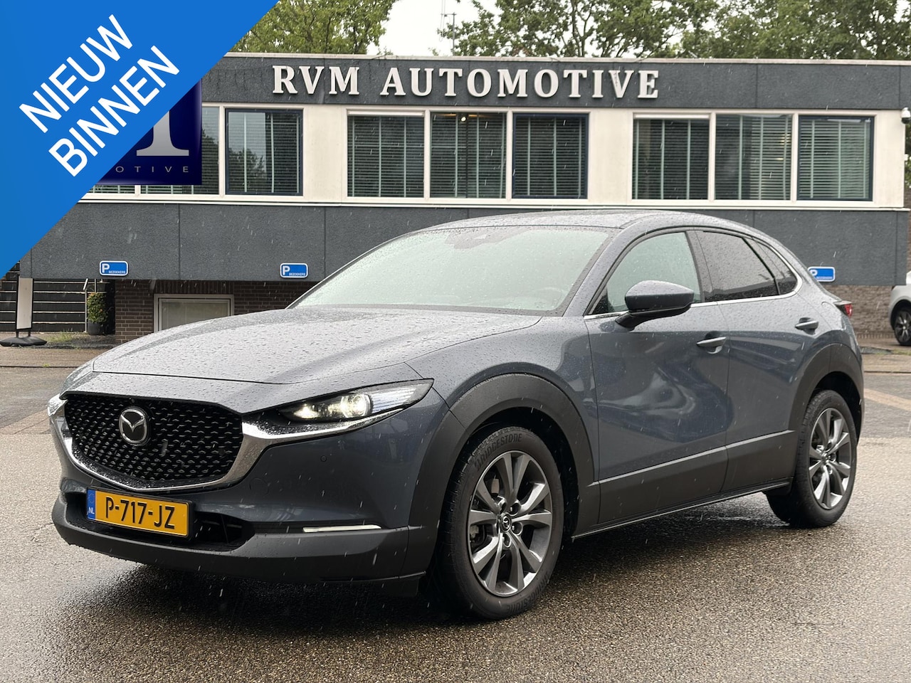 Mazda CX-30 - 2.0 e-SkyActiv-X M Hybrid Luxury | SCHUIF-/KANTELDAK | 360° CAMERA | LEDEREN BEKLEDING | B - AutoWereld.nl