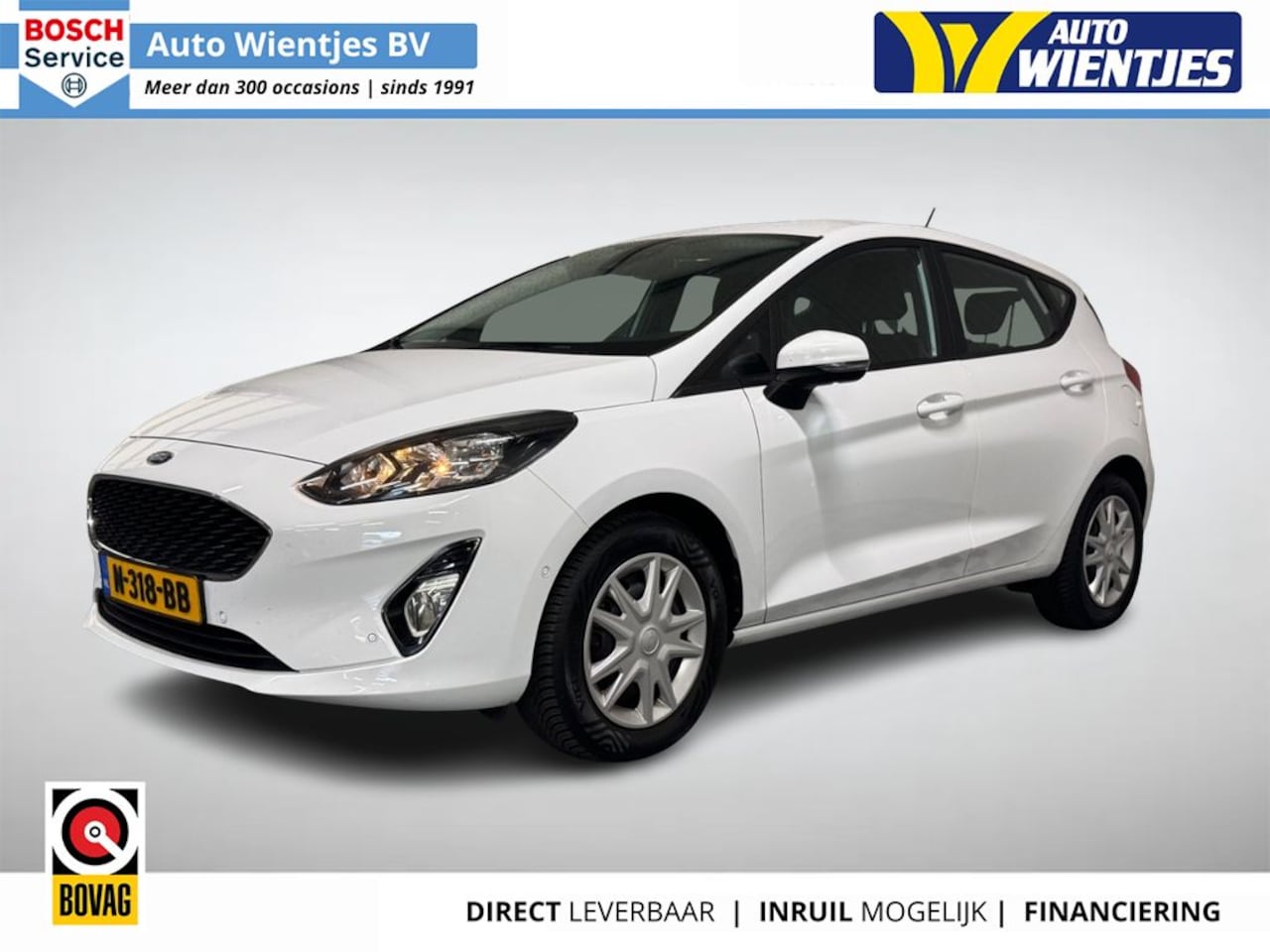 Ford Fiesta - 1.0 EcoBoost | Connected 5-Drs | Airco | Cruise | Navi | Carplay - AutoWereld.nl