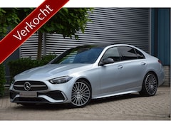 Mercedes-Benz C-klasse - 180 AMG-LINE | PANORAMADAK | MEMORY | NIGHT-PAKKET | LEER | DIGITAL-LIGHT | KEYLESS | ENZ