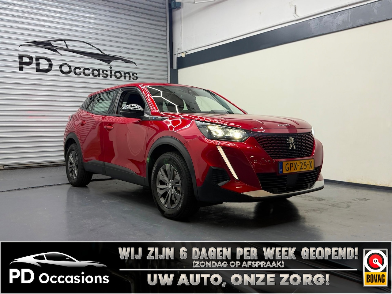 Peugeot e-2008 - EV GT 50 kWh - Sensoren - Carplay - Cruise - AutoWereld.nl