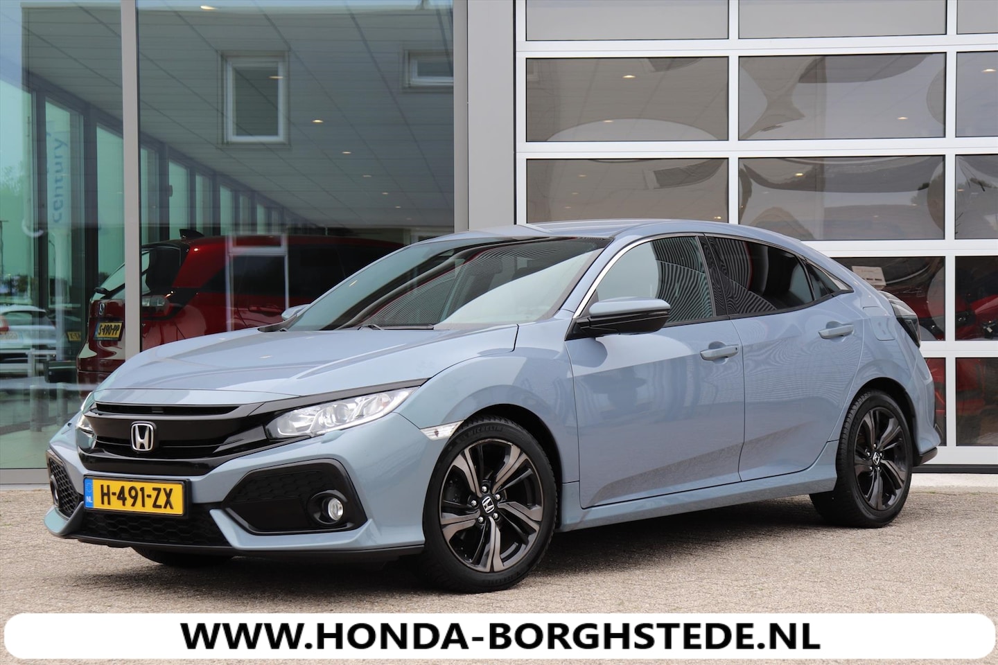 Honda Civic - 1.0 i-VTEC 129pk CVT 5D Elegance Trekhaak - AutoWereld.nl
