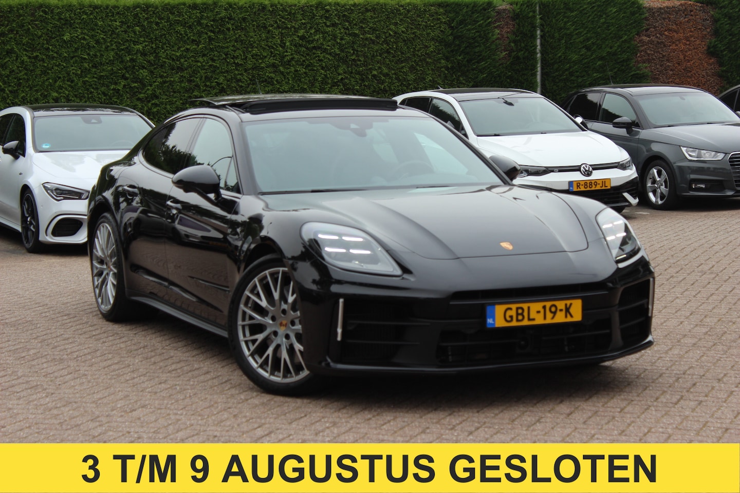 Porsche Panamera - 2.9 4 E-Hybrid / Panoramadak / 360Camera / Adaptieve Stoelen / Matrix LED / 21'' / Bose / - AutoWereld.nl