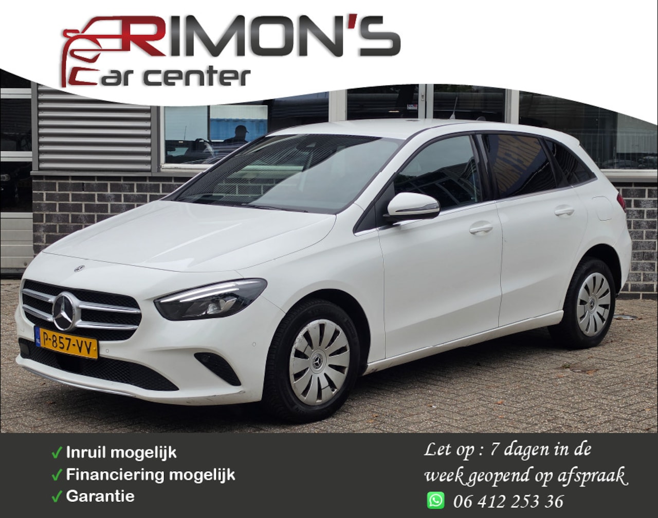 Mercedes-Benz B-klasse - 200d 1 Ste EIgenaar Dealer Onderhouden - AutoWereld.nl