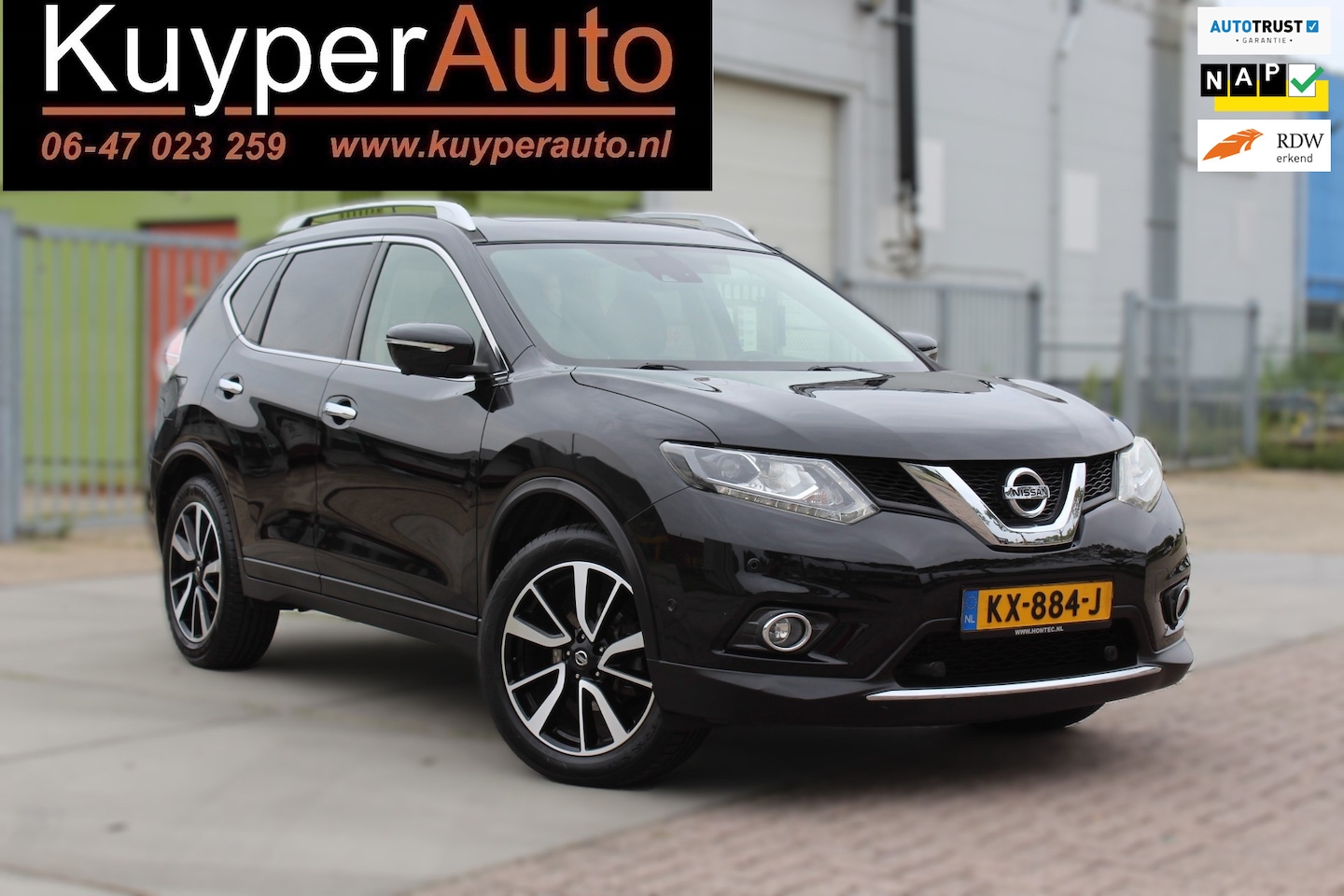 Nissan X-Trail - 1.6 DIG-T Tekna 1e eig, leder camera 360 pano multimedia trekhaak keyless - AutoWereld.nl