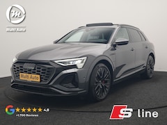 Audi Q8 e-tron - 55 Quattro S Line 114 kWh 408pk Dealer O.H. | Trekhaak Afn. | Panodak | Luchtvering | Head