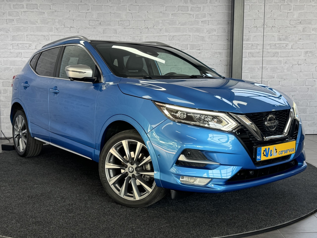 Nissan Qashqai - 1.3 DIG-T Tekna BOSE Pano 360camera Elekt Stoelen ACC - AutoWereld.nl