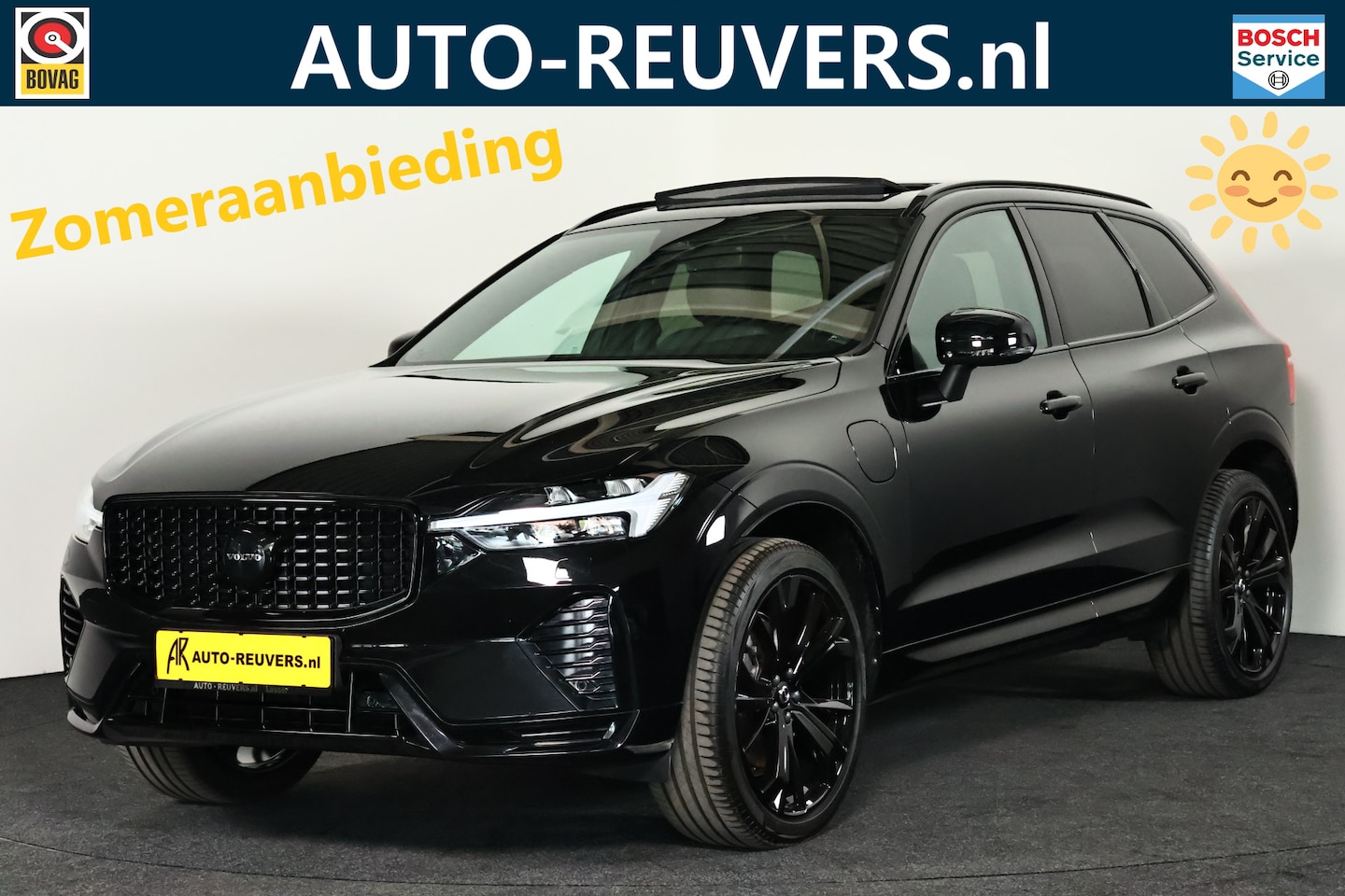 Volvo XC60 - 2.0 T6 Plug-in hybrid AWD Ultimate Black Edition / Opendak / Harmankardon / Memory / Trekh - AutoWereld.nl
