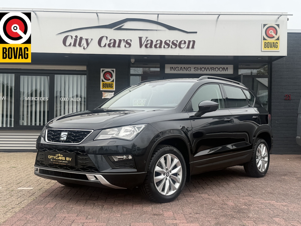 SEAT Ateca - 1.0 EcoTSI Style Business Intense 115pk cruisectr climatectr lmv17 inch stoelverwarming st - AutoWereld.nl