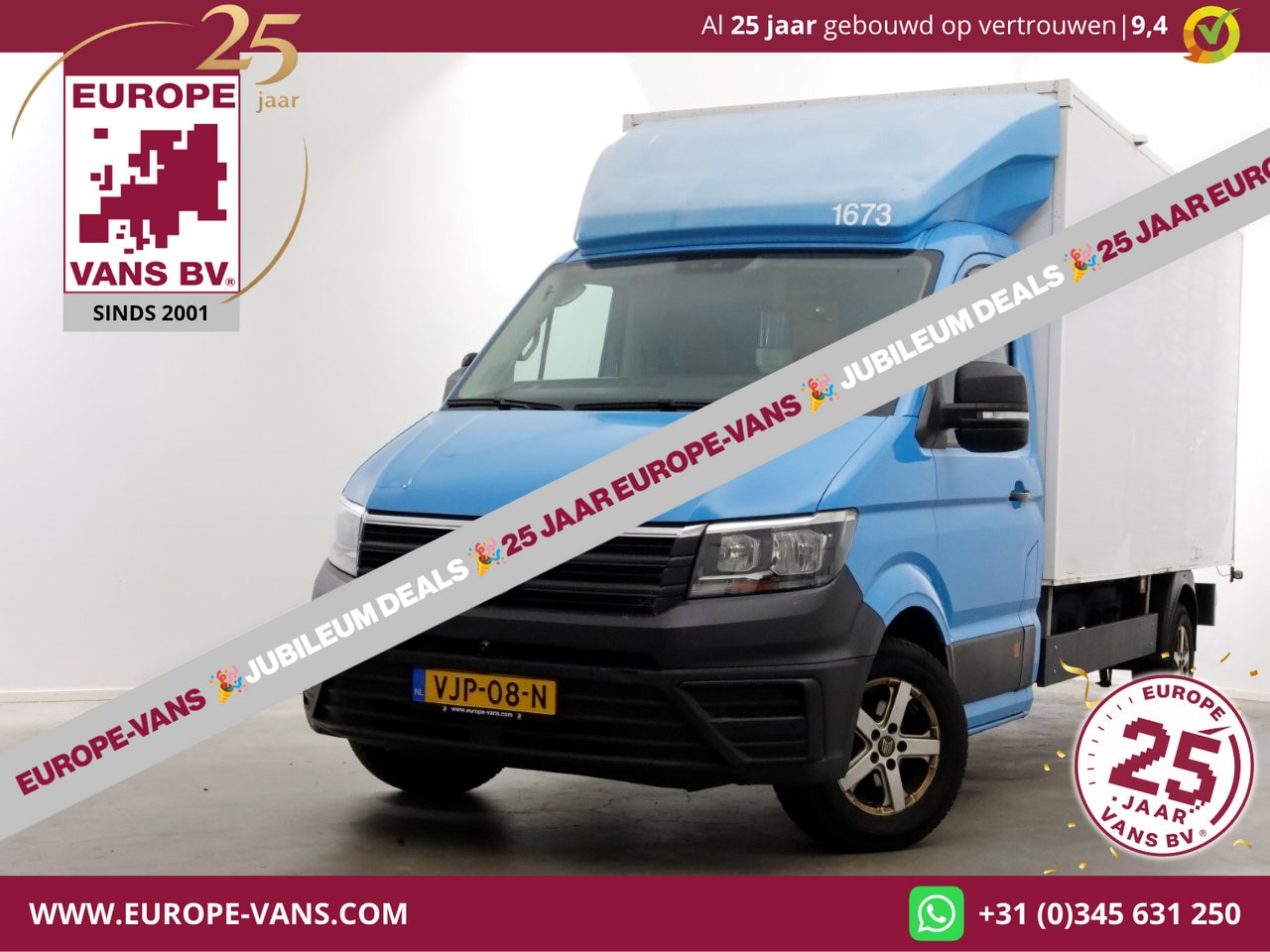 Volkswagen Crafter - 35 2.0 TDI E6 Bakwagen met achterdeuren 2-Persoons 03-2021 - AutoWereld.nl