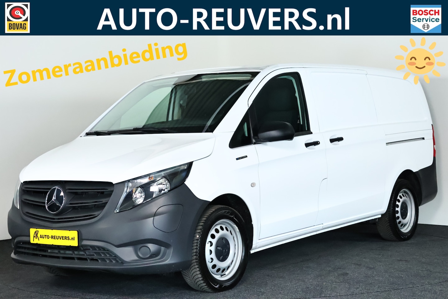 Mercedes-Benz eVito - eVito 112 L2 60 kWh / Cruisecontrol / Airco / Navi - AutoWereld.nl
