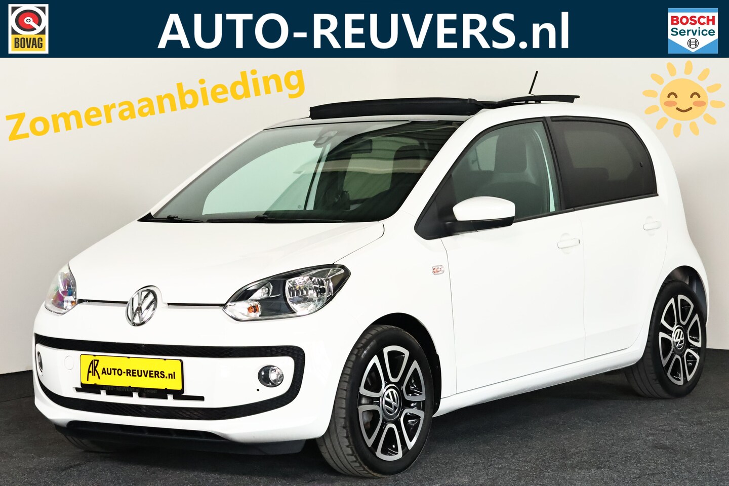Volkswagen Up! - 1.0 high up! BlueMotion / Panorama / Navi / Cruise control - AutoWereld.nl