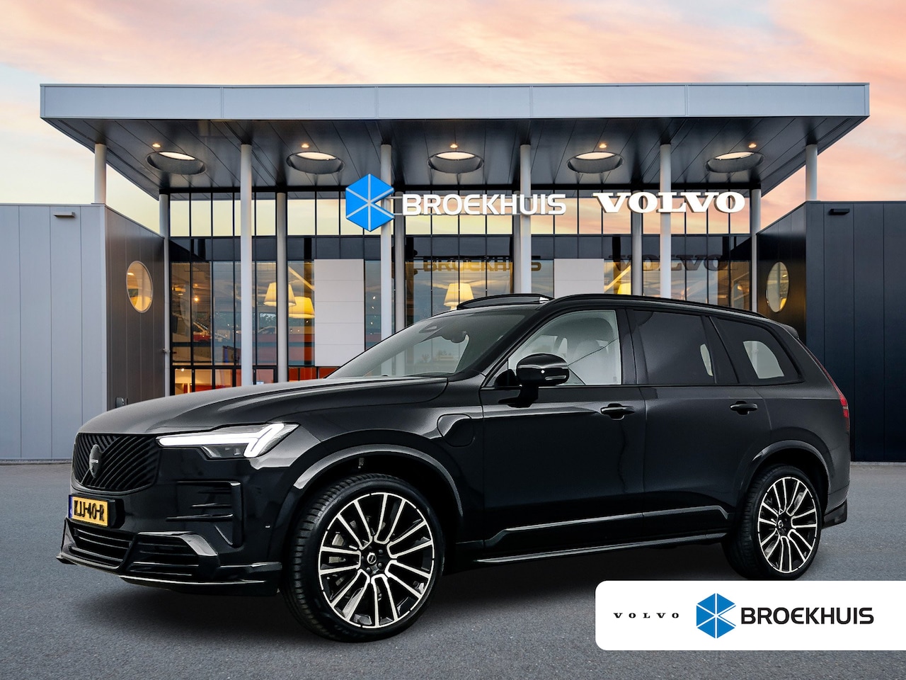 Volvo XC90 - T8 Ultra Black Edition Executive | Heico Body Kit | Heico Uitlaatsysteem | Heico Spacers | - AutoWereld.nl