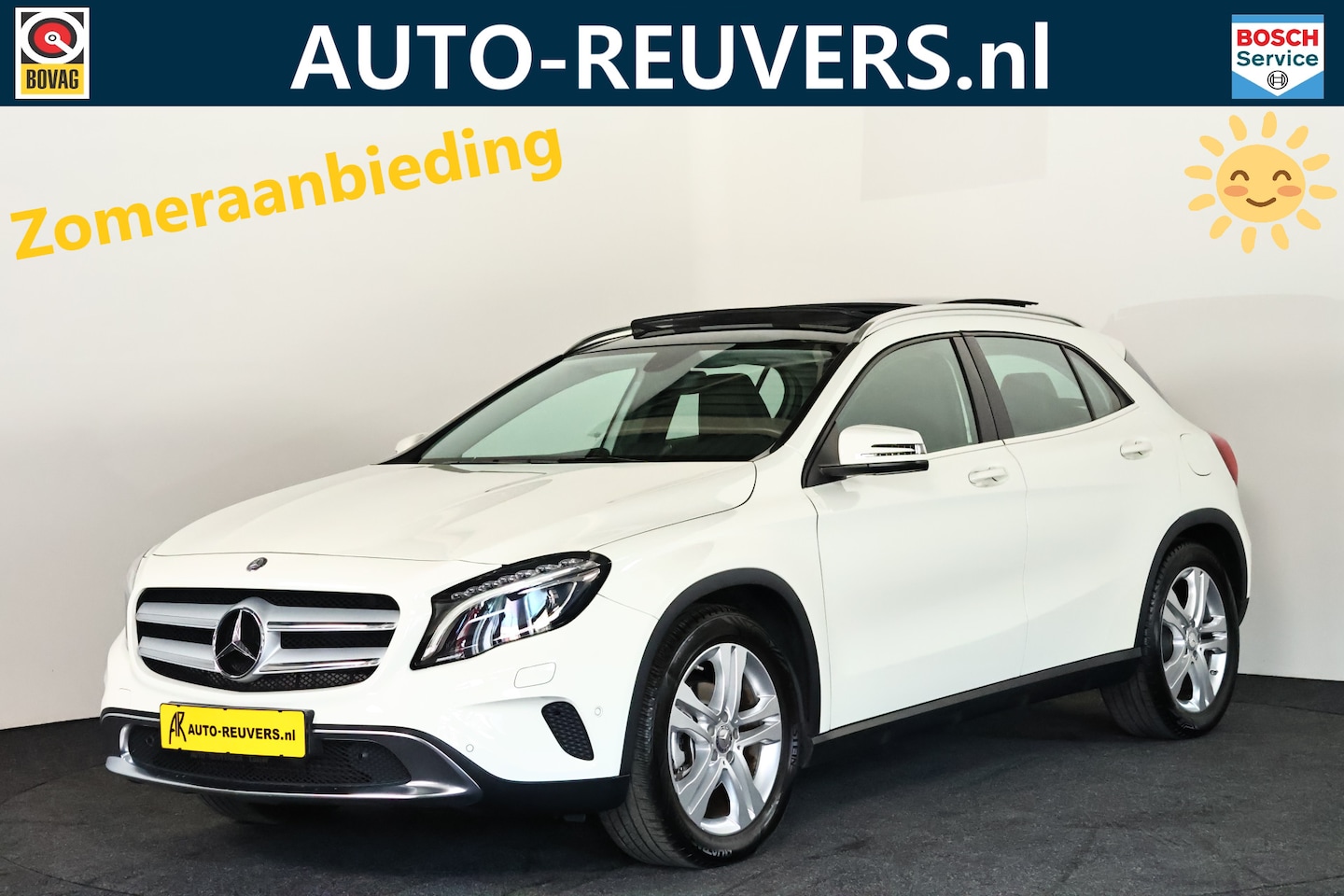 Mercedes-Benz GLA-Klasse - 200 / Opendak / Navi / Half leder / Cruisecontrol - AutoWereld.nl