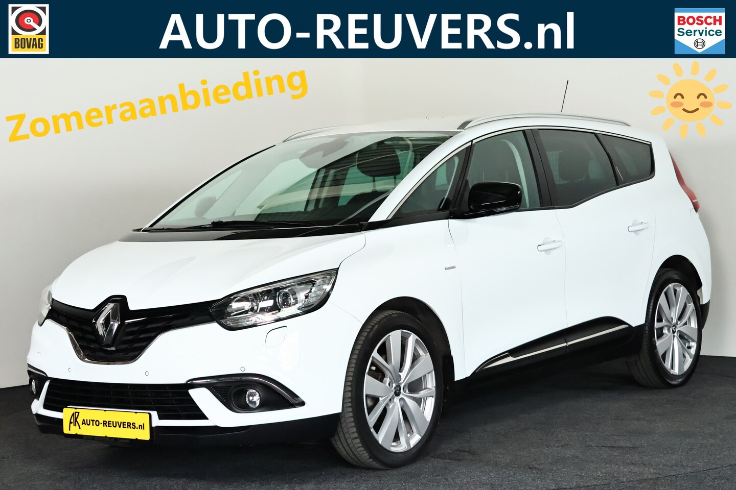 Renault Grand Scénic - 1.3 TCe Limited / Navi / Trekhaak / Keyless / DAB / Camera - AutoWereld.nl