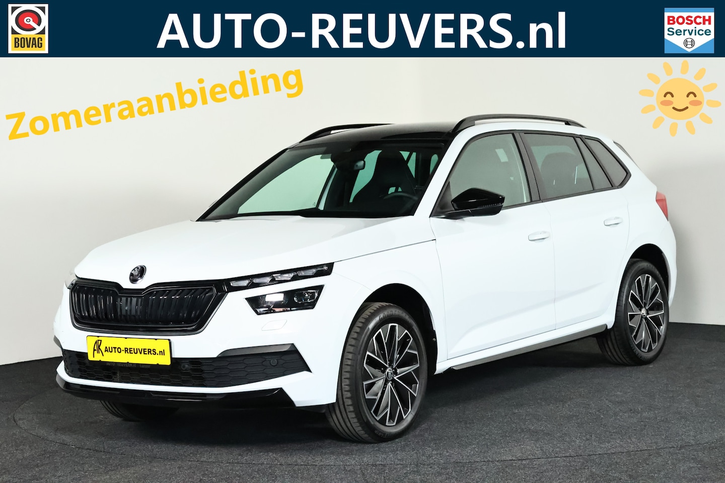 Skoda Kamiq - 1.0 TSI Monte Carlo Panorama / LED / Front assist / Navigatie / Cruise - AutoWereld.nl