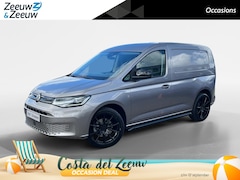 Volkswagen Caddy Cargo - 2.0 TDI Style L1H1 122 pk Automaat | LM Velgen zwart | Sidebars | Lederen bekleding | Stoe