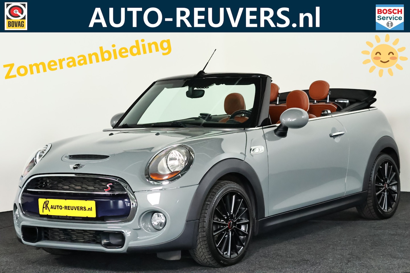 MINI Cabrio - 2.0 Cooper S / Leder / Opendak / Navi / Airco - AutoWereld.nl