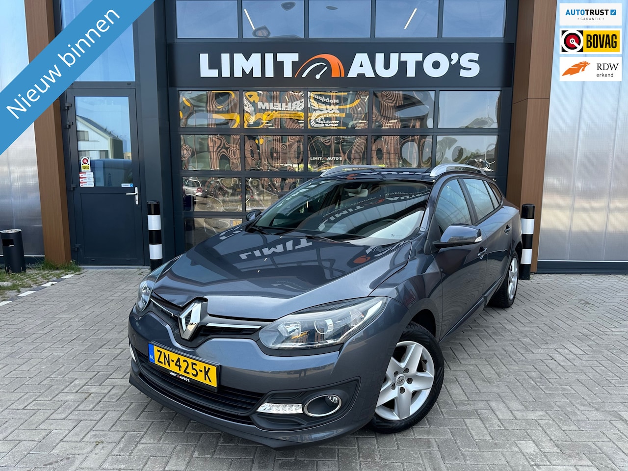 Renault Mégane Estate - 1.6 Dynamique Climate/Cruise/Navi/Pdc/El.ramen/6bak/Apk - AutoWereld.nl