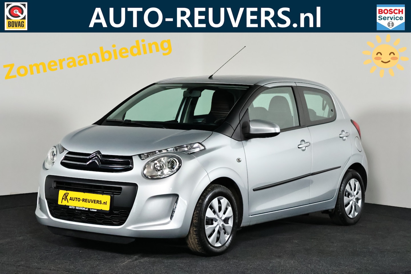 Citroën C1 - 1.2 PureTech Shine / Airco / Bluetooth / 5 Deurs - AutoWereld.nl
