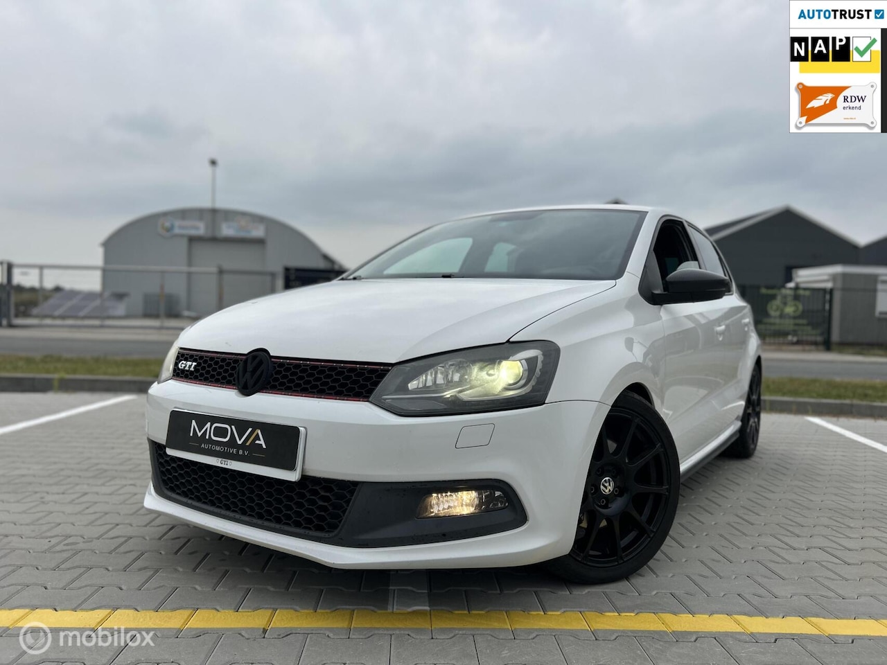 Volkswagen Polo - 1.4 TSI GTI|DSG|XENON|CRUISE CONTR| - AutoWereld.nl