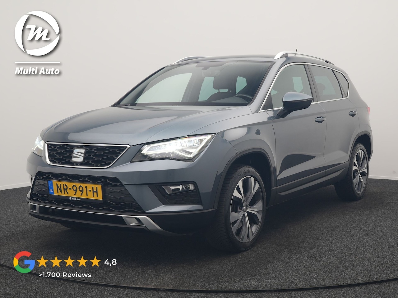 SEAT Ateca - 1.4 EcoTSI Xcellence 150pk | Trekhaak Af Fabriek | Camera | Sfeerverlichting | Apple Carpl - AutoWereld.nl