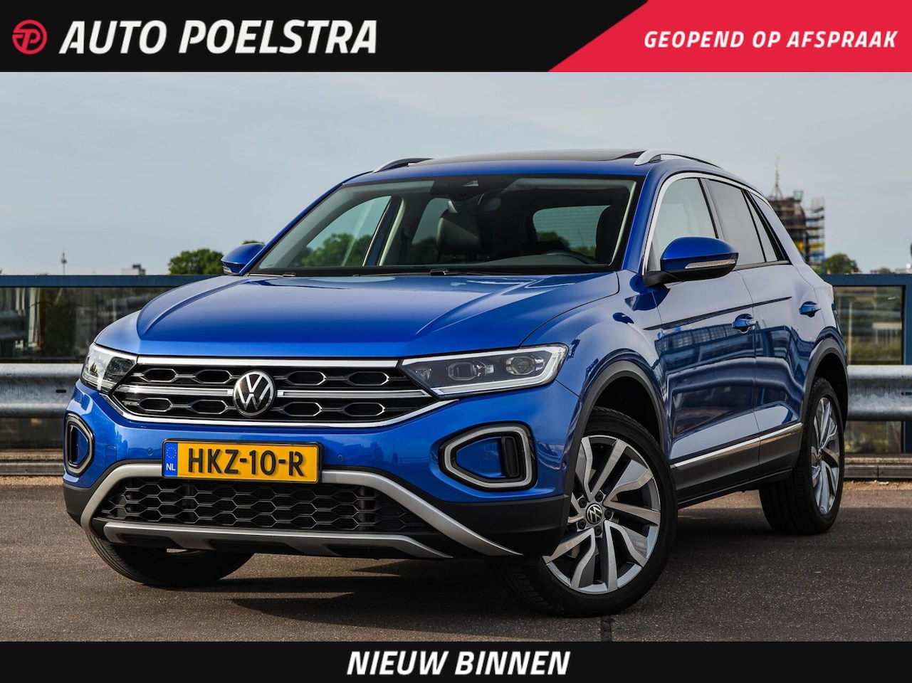 Volkswagen T-Roc - 1.5 TSI 150 PK DSG Style | Panoramadak | Leder | Memory | IQ-Light | Keyless | ACC | Camer - AutoWereld.nl