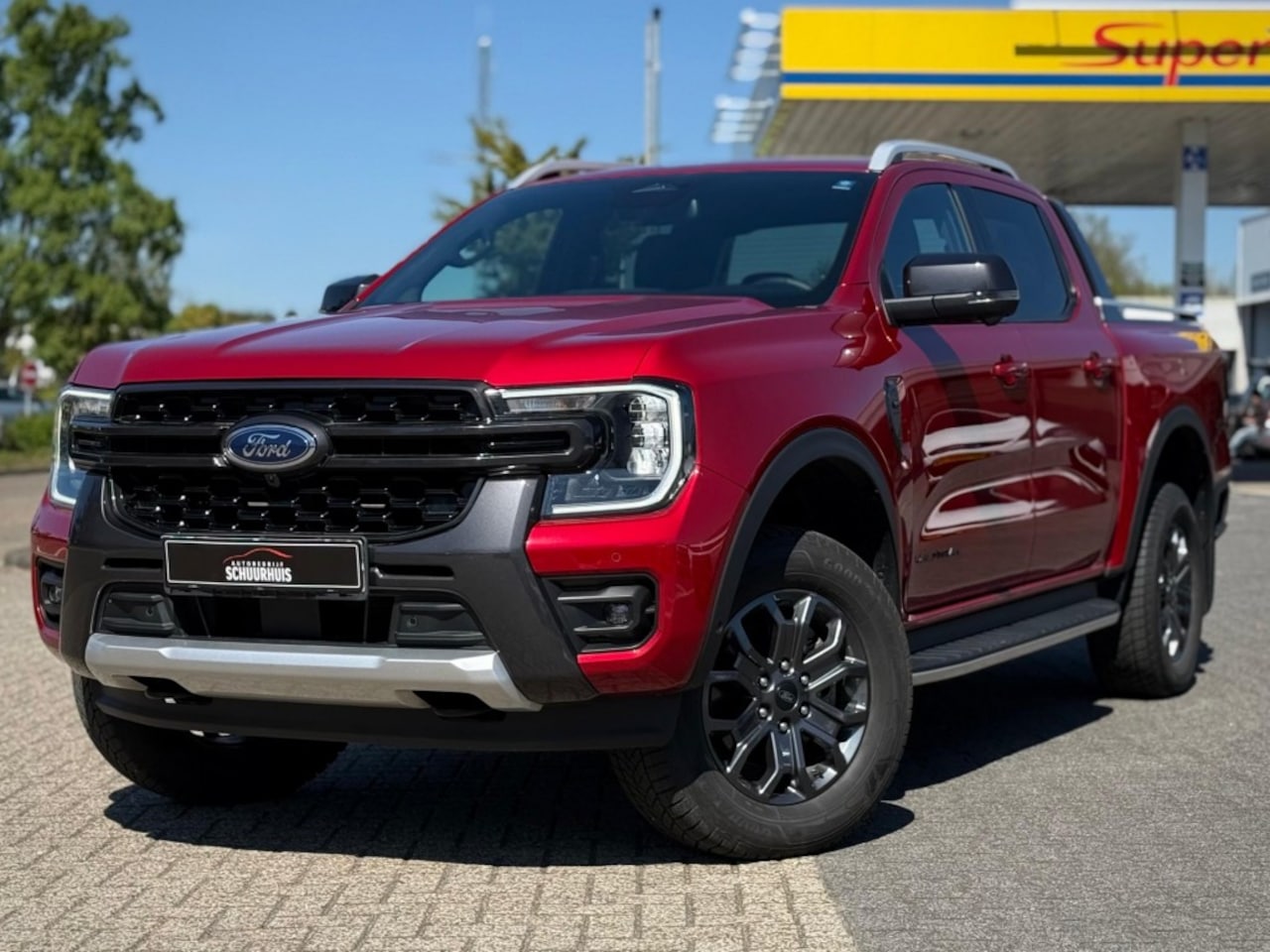 Ford Ranger - 3.0 V6 240 PK KEYLESS WILDTRAK ELEKTRISCH ROLLUIK STANDKACHEL - AutoWereld.nl