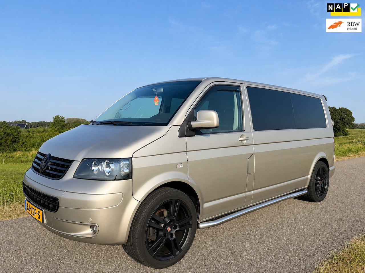 Volkswagen Transporter - 2.5 TDI 340 Trendline DC Automaat - AutoWereld.nl