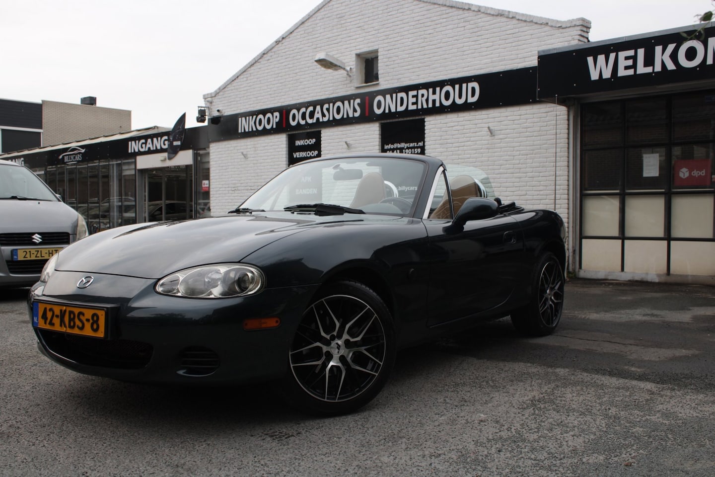 Mazda MX-5 - 1.6i Exclusive / Airco / Volledig onderhoud / Cabrio / Bagagerek - AutoWereld.nl