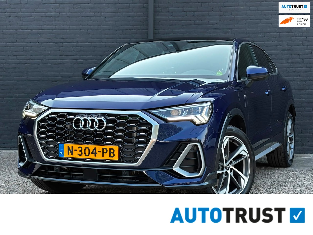Audi Q3 Sportback - 45 TFSI e S Edition PANO|CARPLAY|KEYLESS|NAVI|CAMERA|TREKHAAK|LEDER - AutoWereld.nl