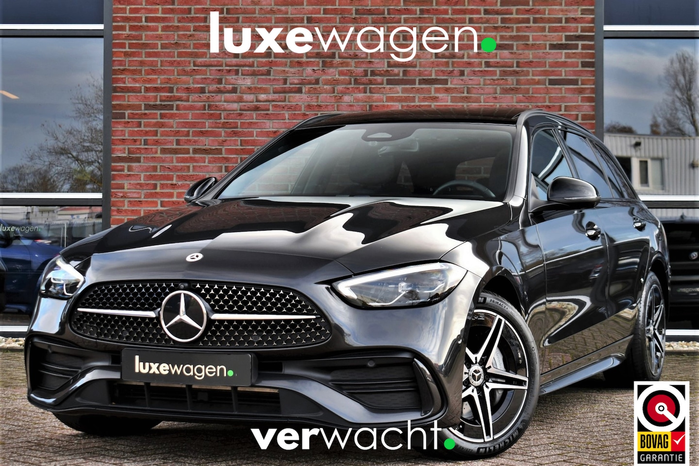Mercedes-Benz C-klasse Estate - 300 e AMG Line Pano Trekhaak Night Stuurverw - AutoWereld.nl