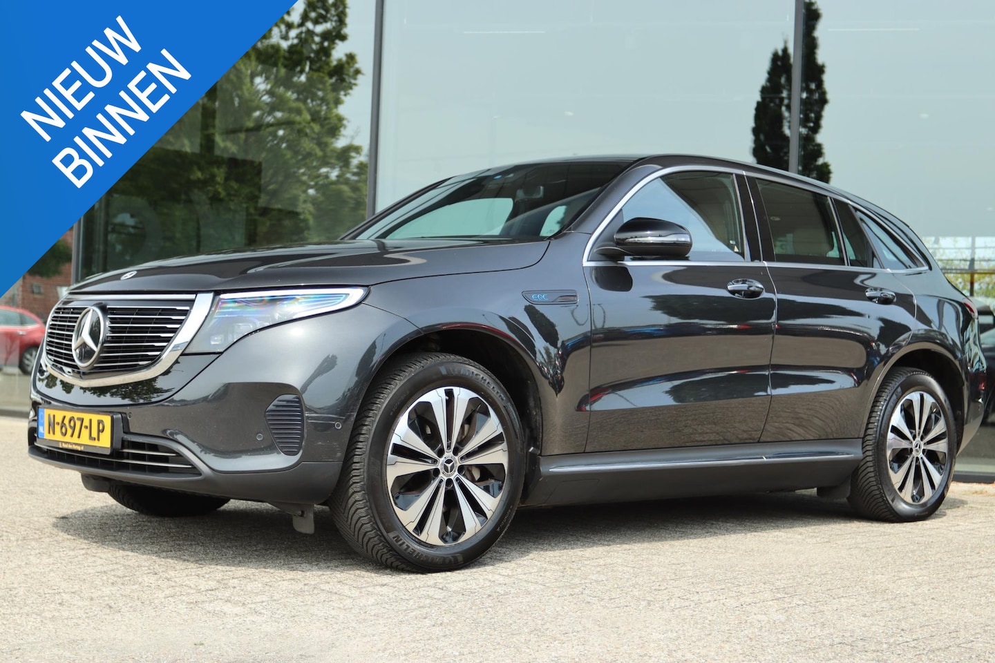 Mercedes-Benz EQC - 400 4MATIC BUSINESS SOLUTIONS 80 KWH SOH 96.1% | CAMERA | CARPLAY | LEDER | KEY-LESS | AMB - AutoWereld.nl