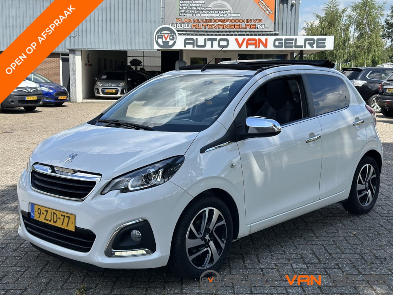 Peugeot 108 - 1.0 e-VTi Cabrio*Navi*NAP*5DRS*KEYLESS*MultiMedia scherm - AutoWereld.nl
