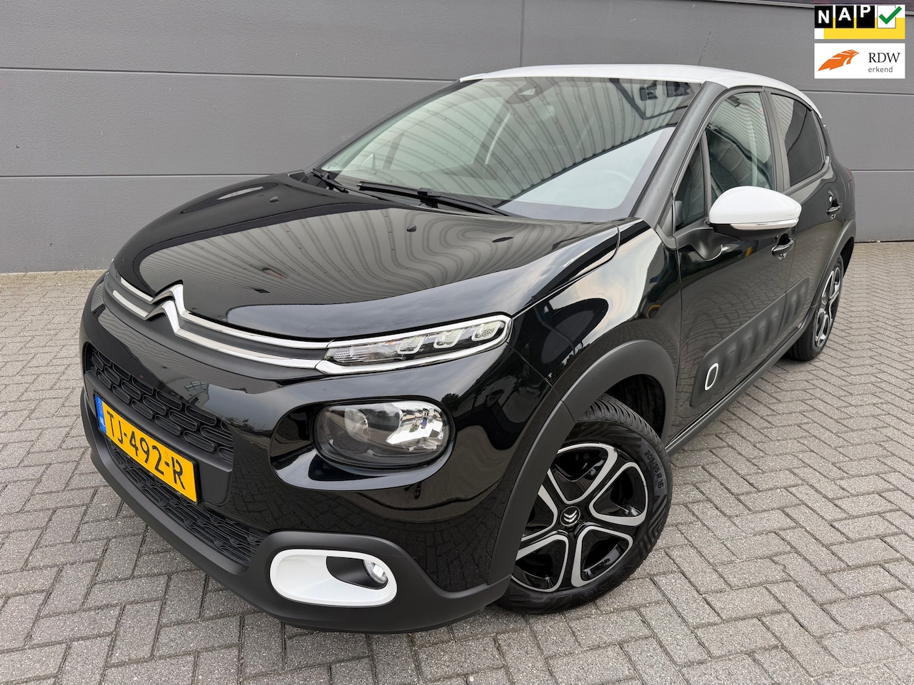 Citroën C3 - 1.2 PureTech Feel Edition*Climat-Airco*Cruise*NAVI*Bluetooth*Park-Sensoren*NAP*APK - AutoWereld.nl