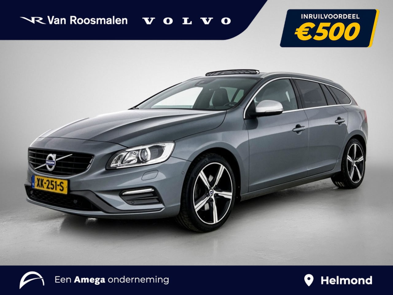 Volvo V60 - 2.0 T4 Business Sport | Trekhaak | Camera | Schuif/kantel dak | - AutoWereld.nl
