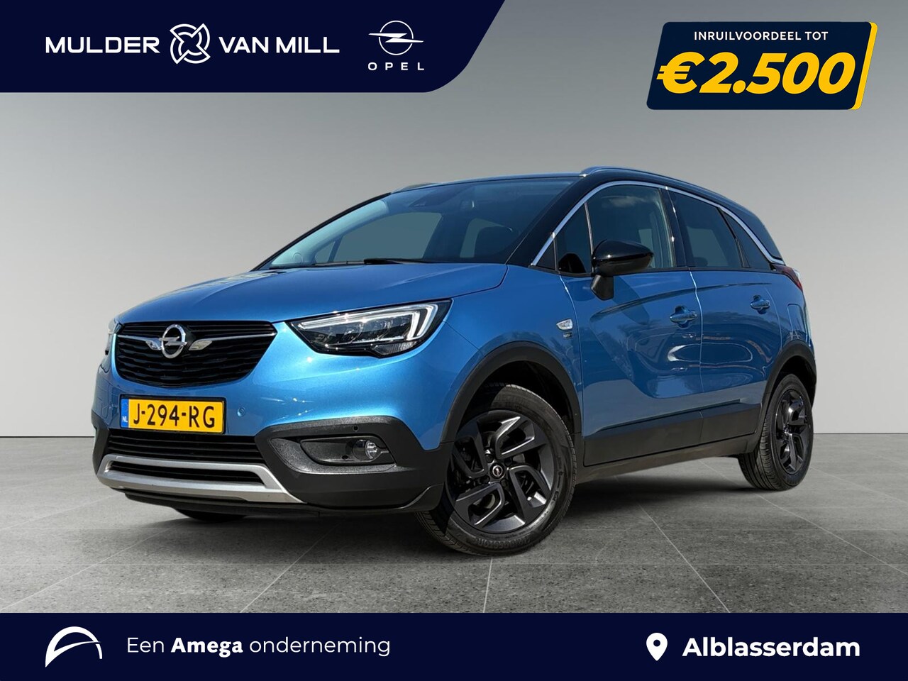Opel Crossland X - Edition 2020 1.2 Turbo 110pk | 180° CAMERA | TWO-TONE! | NAVI | CLIMATE CONTROL | APPLE CA - AutoWereld.nl