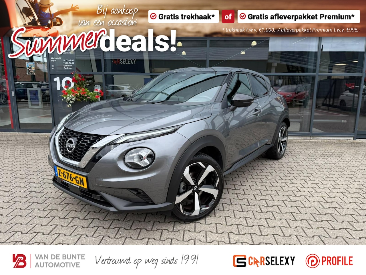 Nissan Juke - 1.0 DIG-T Tekna *Bose & ACC* - AutoWereld.nl