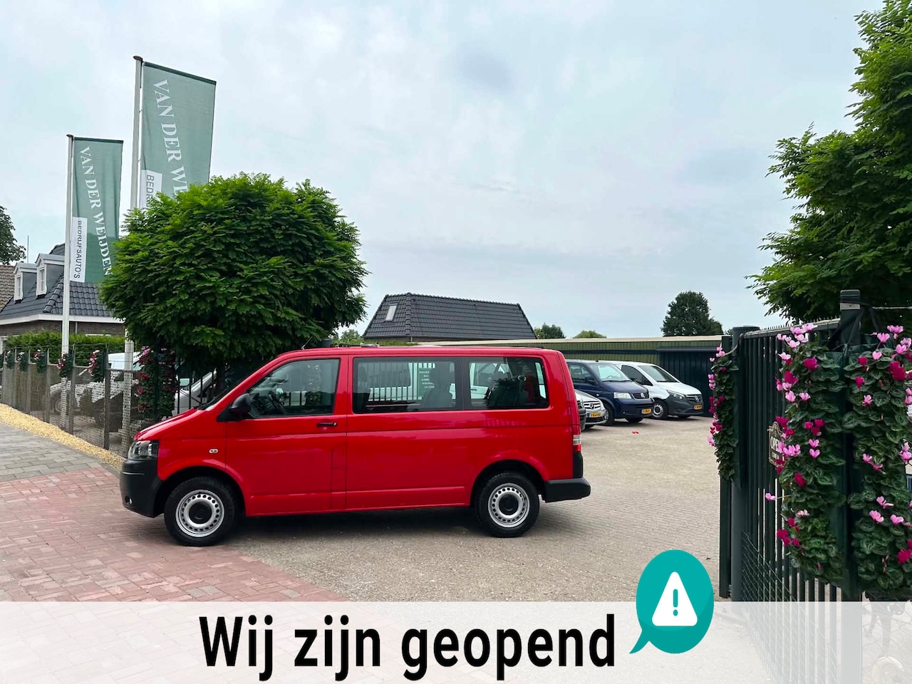 Volkswagen Transporter Kombi - 2.0 TDI L1H1 9 PERSOONS MARGE 140 PK! - AutoWereld.nl