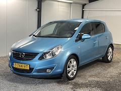 Opel Corsa - 1.4-16V Cosmo 5D 2010 'Oriental blue', AIRCO CRUISE EL.RAM/SPIEG *63.759*KM