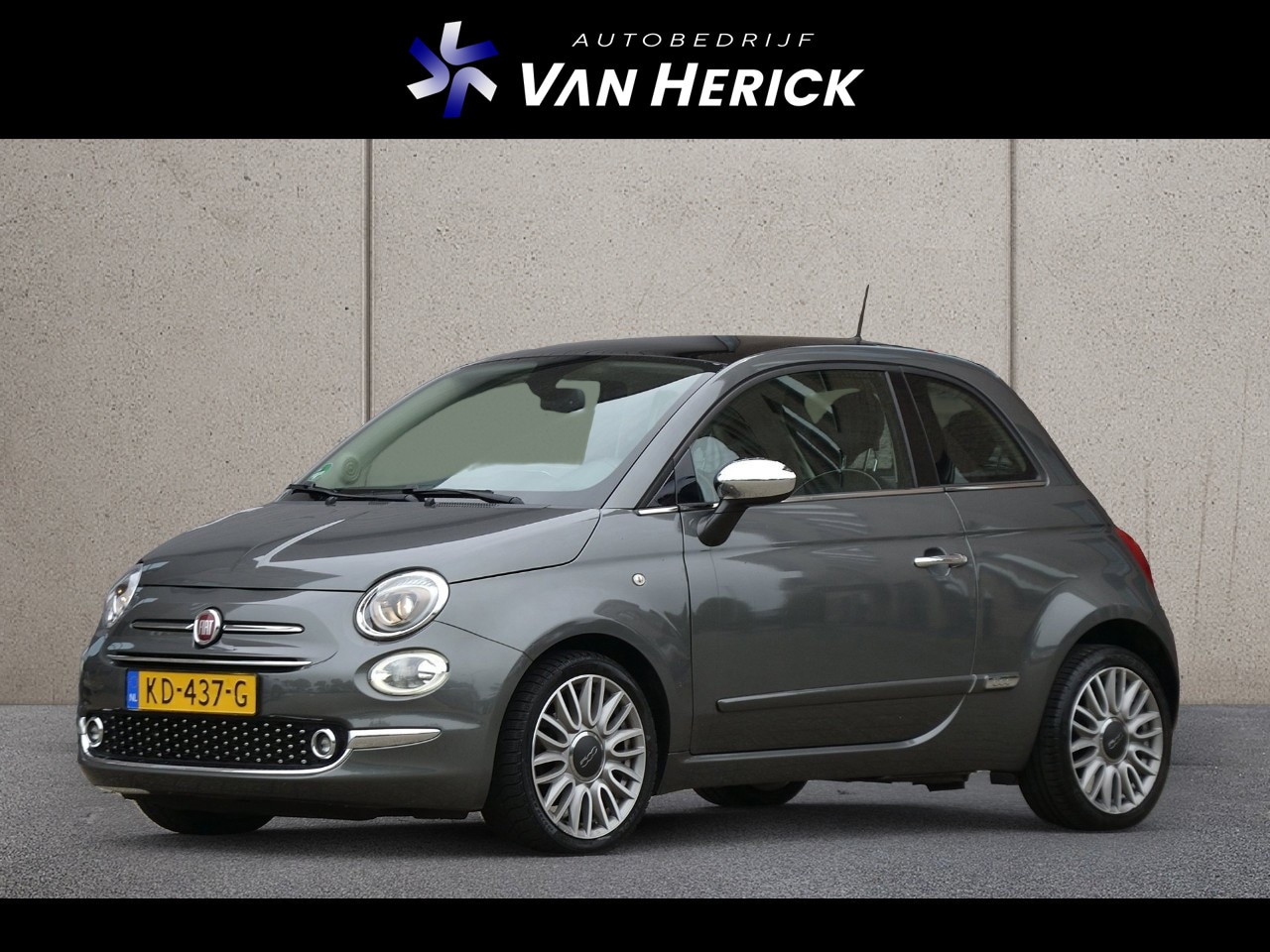 Fiat 500 - 0.9 TwinAir Turbo Lounge | Panoramadak | Climate Control | Navigatie - AutoWereld.nl