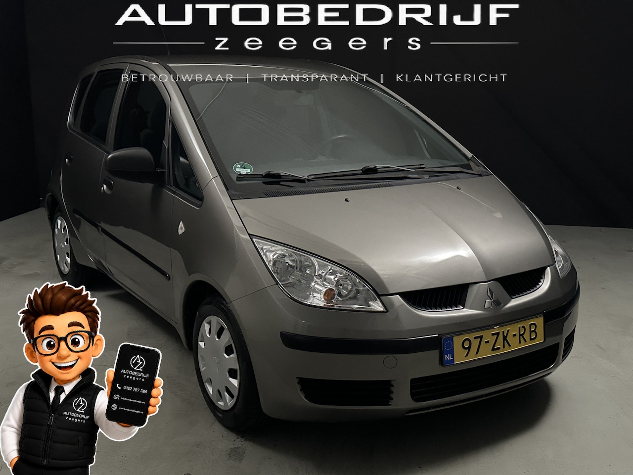Mitsubishi Colt - 1.1 Incharge *AC*N.A.P*Zuinig* - AutoWereld.nl