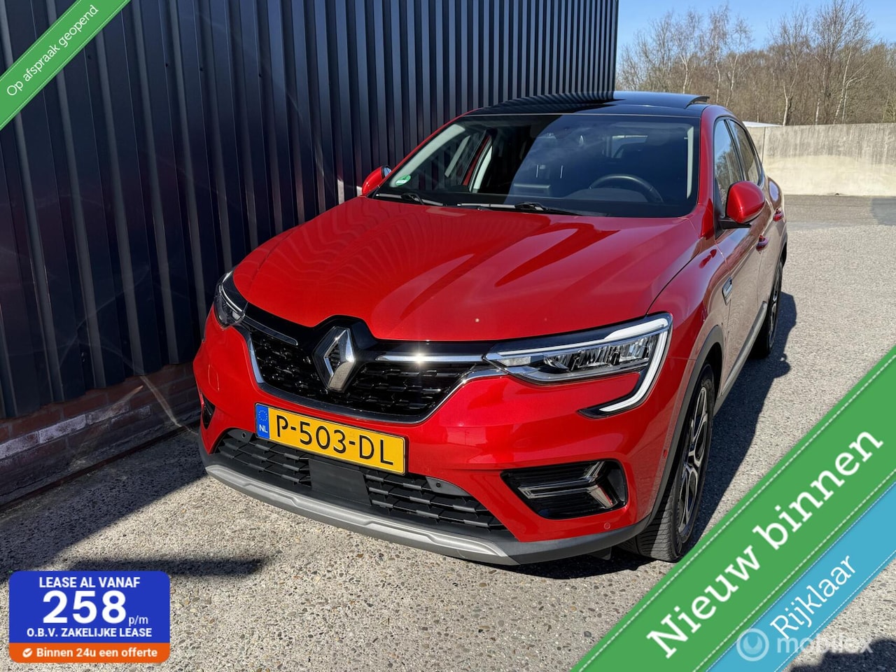 Renault Arkana - 1.6 E-Tech Hybrid 145 Intens GROOT/NAVI/DAKJE/BOEKJE - AutoWereld.nl