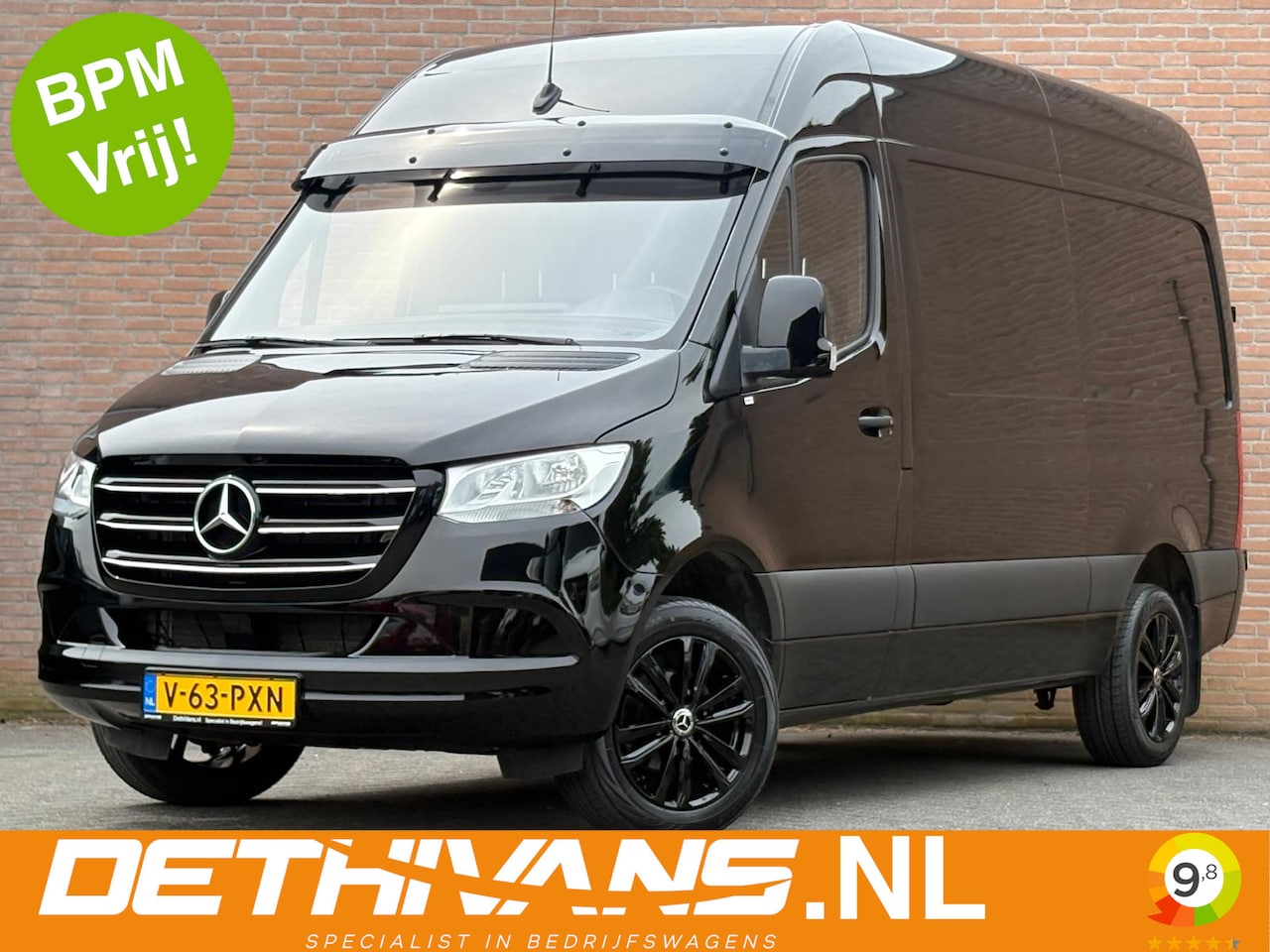 Mercedes-Benz Sprinter - 317CDI 170PK L2H2 RWD 3.500KG Trekhaak / Carplay / Euro6 - AutoWereld.nl