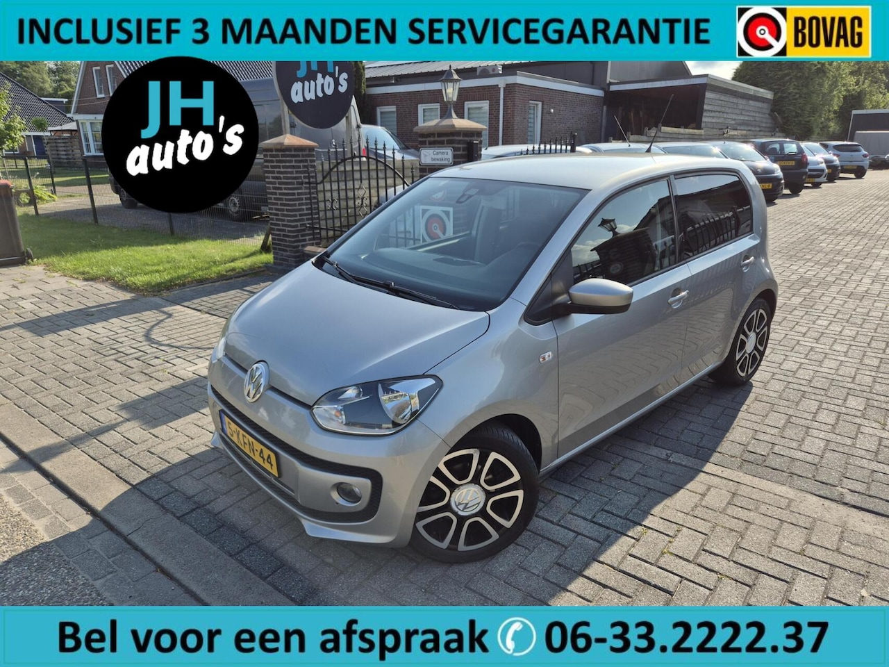 Volkswagen Up! - 1.0 high up! BlueMotion 1E EIG | CRUISE | PDC - AutoWereld.nl